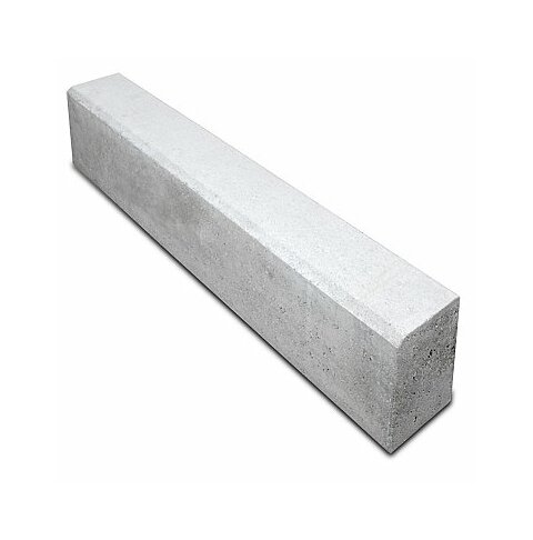 Obrubník záhradný 100x20x10cm skosenie 1,5cm grafitová