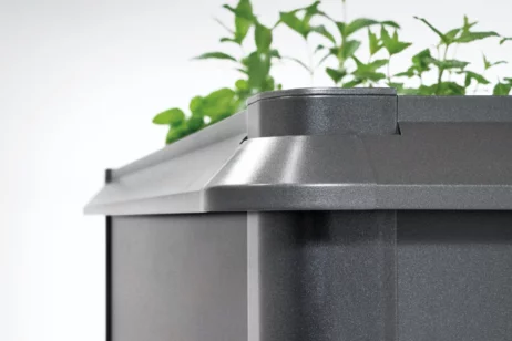 Ochrana proti slimákom 2x1 kremeňovosivá-metalická