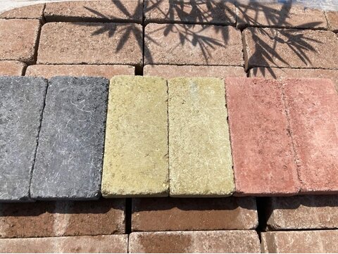 Otĺkaná Dlažba PATIO 25x12,4x5cm klinker žltá DOPREDAJ
