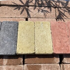 Otĺkaná Dlažba PATIO 25x12,4x5cm klinker žltá DOPREDAJ
