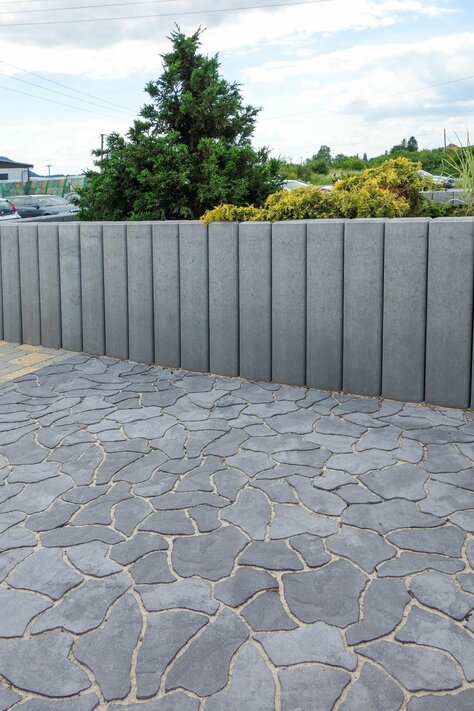 Palisáda PADOVA 100 cm sivá