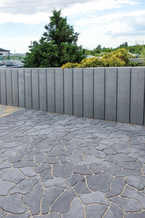 Palisáda PADOVA 100 cm sivá