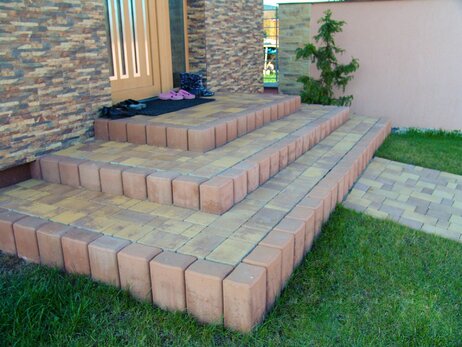 Palisáda PADOVA 60 cm červená