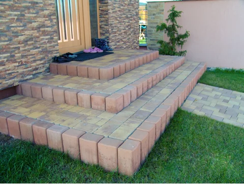Palisáda PADOVA 60 cm červená
