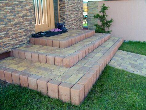 Palisáda PADOVA 60 cm červená