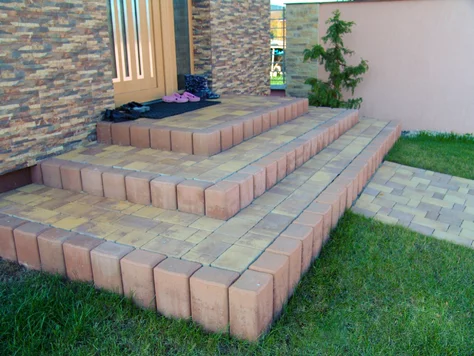 Palisáda PADOVA 60 cm červená