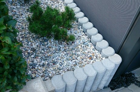 Palisáda Paso 80 cm červená