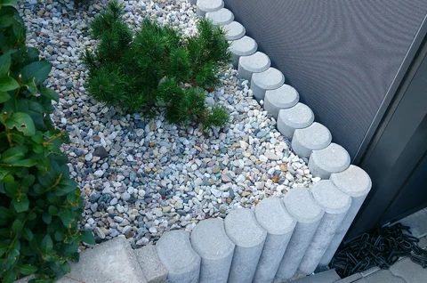 Palisáda Paso 80 cm hnedá