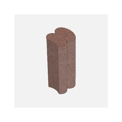 Palisáda PASO mini - DUO hnedý
