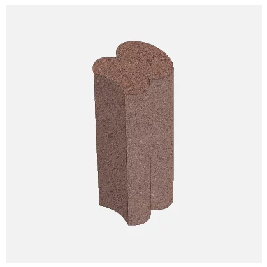 Palisáda PASO mini - DUO hnedý