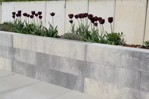 Palisáda SOFTILINE naturo 15x15x100 cm granito