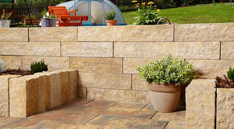 Palisáda STONE Colormix Sand 70cm