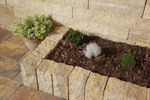 Palisáda STONE Colormix Sand 90cm