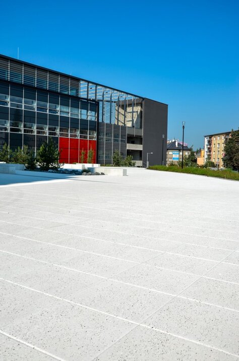 Platňa FATIMA 40/40/4cm biela