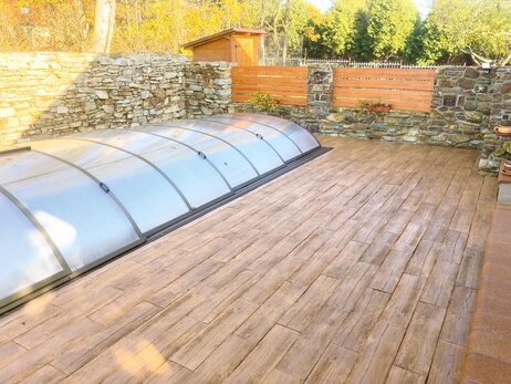 Platňa Línia dreva - doska Imitácia smrek 90x22,5x5 cm smrek svetlý