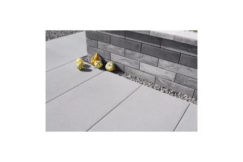 Platňa MAXIMA naturo 8 cm sivá
