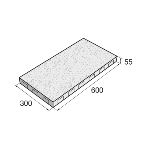Platňa SLATE 3 slonovinová