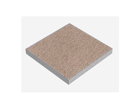 Platňa TAŤÁNA 40/40/4cm hnedá