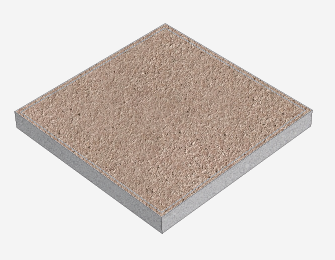 Platňa TAŤÁNA 40/40/4cm hnedá