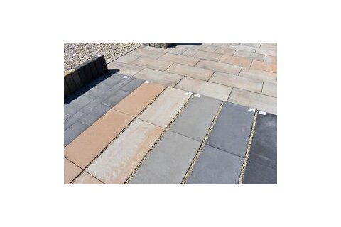 Platňa Terrazza grande 80x40x5,5cm strieborná