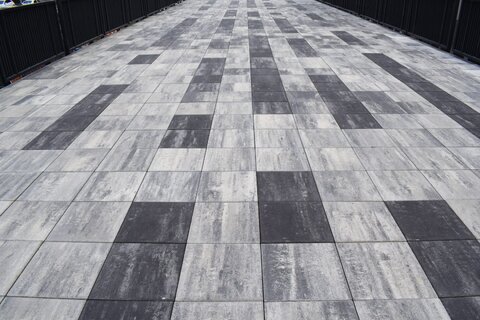 Platňa Terrazza naturo 60x40x5cm black-shadow