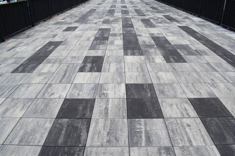Platňa Terrazza naturo 60x40x5cm black-shadow
