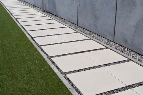 Platne GRANADA - naturo 40x80x8 cm sivá