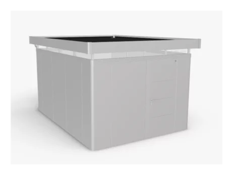 Plechový Záhradný Domček CasaNova® 3x4 strieborná-metalická
