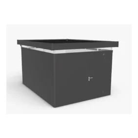 Plechový Záhradný Domček CasaNova® 3x4 tmavosivá-metalická