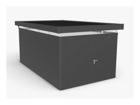 Plechový Záhradný Domček CasaNova® 3x5 tmavosivá-metalická