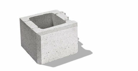 Plot CITY® polovičný 25x25x20 biely