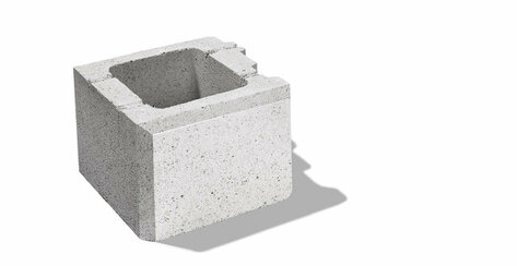 Plot CITY® polovičný 25x25x20 biely