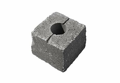 Plot DUVAR 1/2 20x20x15cm granito