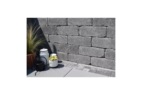 Plot DUVAR - antico 1/2 20x20x15cm antická grafitová