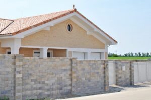 Plot DUVAR Plotová strieška Light 25x25x8cm dolomite