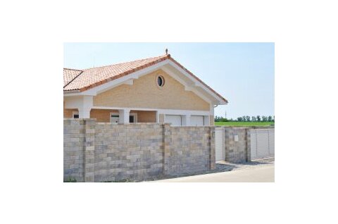 Plot DUVAR Plotová strieška Light 25x25x8cm dolomite