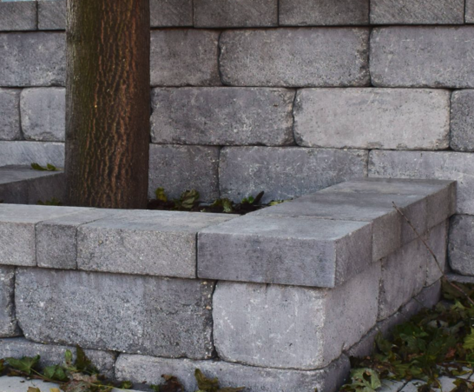 Plot DUVAR Plotová strieška Light 25x25x8cm granito