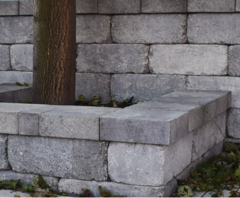 Plot DUVAR Plotová strieška Light 25x25x8cm granito