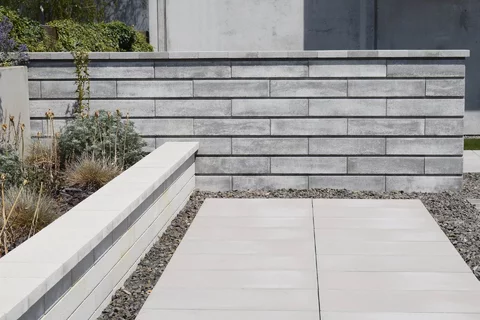 Plot LARGO CITY 60x20x15 cm white-shadow