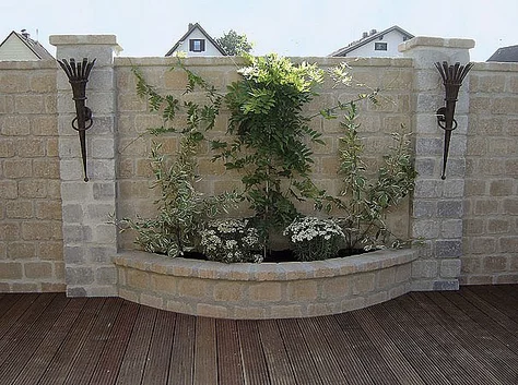 Plot TEGULA múr antik normálny kameň 24,4x16x18cm melange