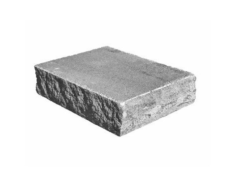 Plotová strieška FARO štiepaná 30x24x7,5cm ľadovo sivá tieňovaná