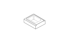 polovičná 30x30x10 cm