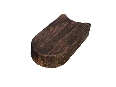 Presbeton trávový lem BARK 22x12x5 cm hnedo/čierna