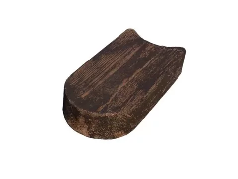 Presbeton trávový lem BARK 22x12x5 cm hnedo/čierna