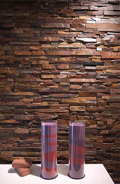 Prírodny kameň - obkladové panely SP 55 Cognac 60x15x1-3cm