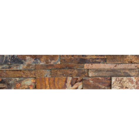 Prírodny kameň - obkladové panely SP 55 Cognac 60x15x1-3cm