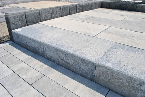 Schodiskové Bloky Softistep naturo 100x35x15cm granito