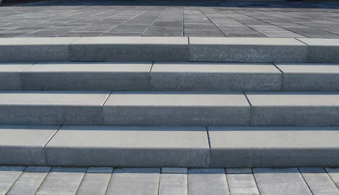 Schodiskové Bloky Softistep naturo 100x35x15cm sivá