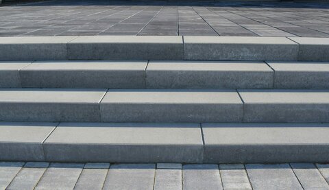 Schodiskové Bloky Softistep naturo 100x35x15cm sivá