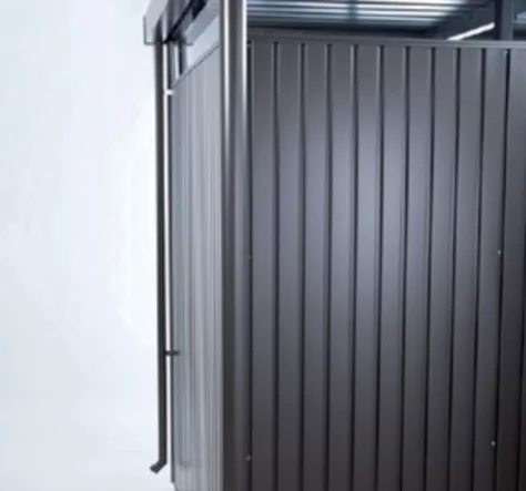 Set odkvapových zvodov Europa kremeňovosivá-metalická